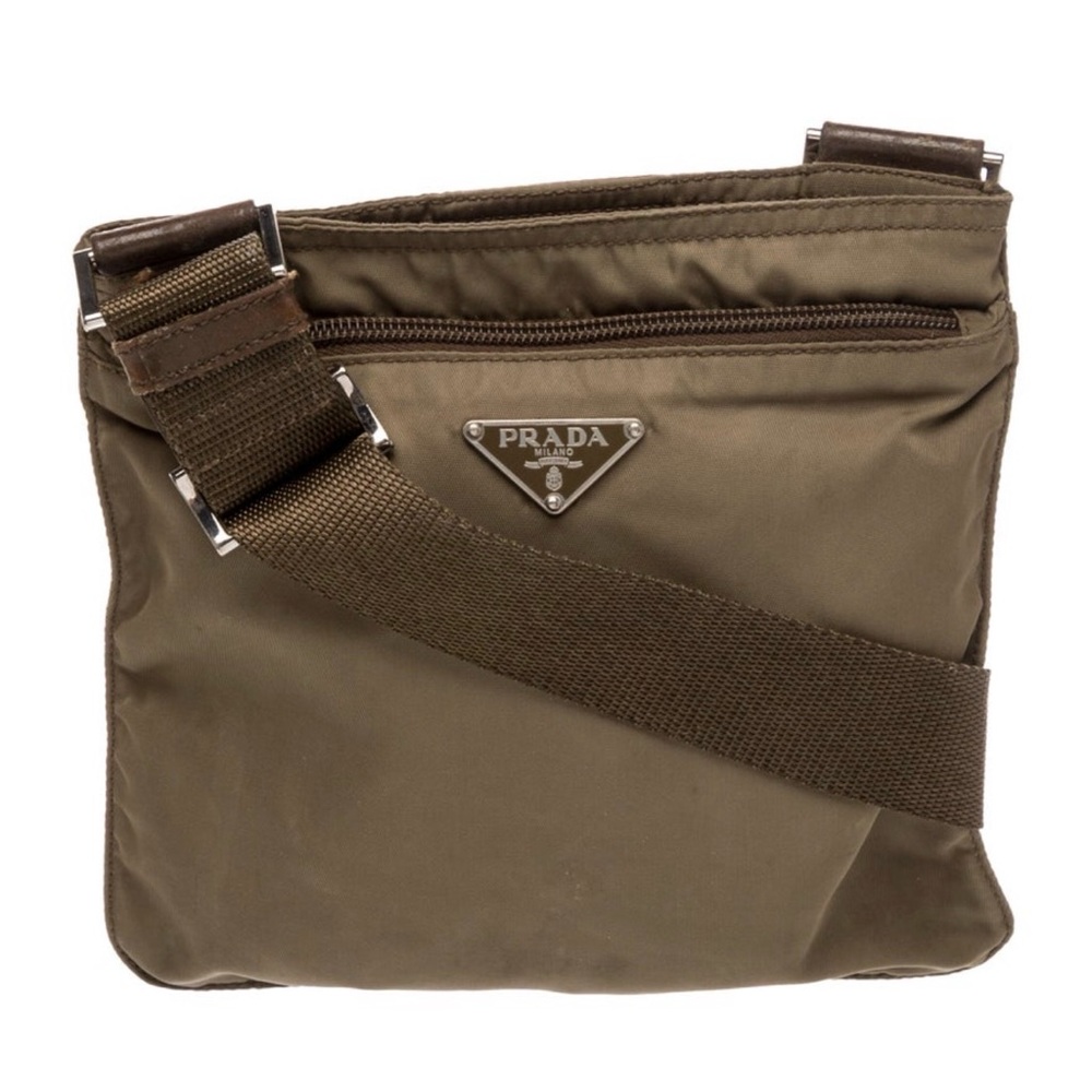 Prada Triangle Shoulder Bag